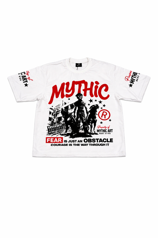 Mythic “Courage Over Fear” Graphic Tee